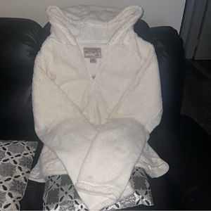 Ladies wool hoodie
